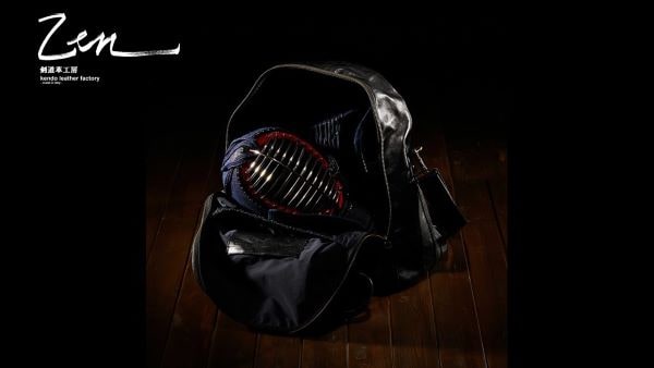 イタリア最高級革製防具袋（ブラック） 画像3枚目